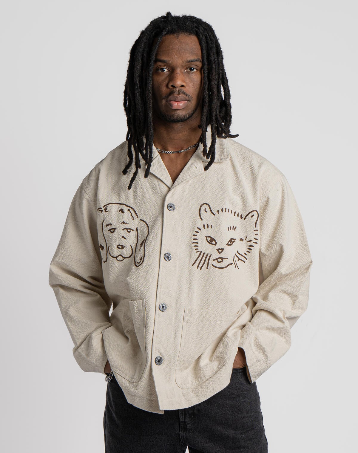 Obey VESTA SHIRT JACKET | 121160065-EGR | AFEW STORE